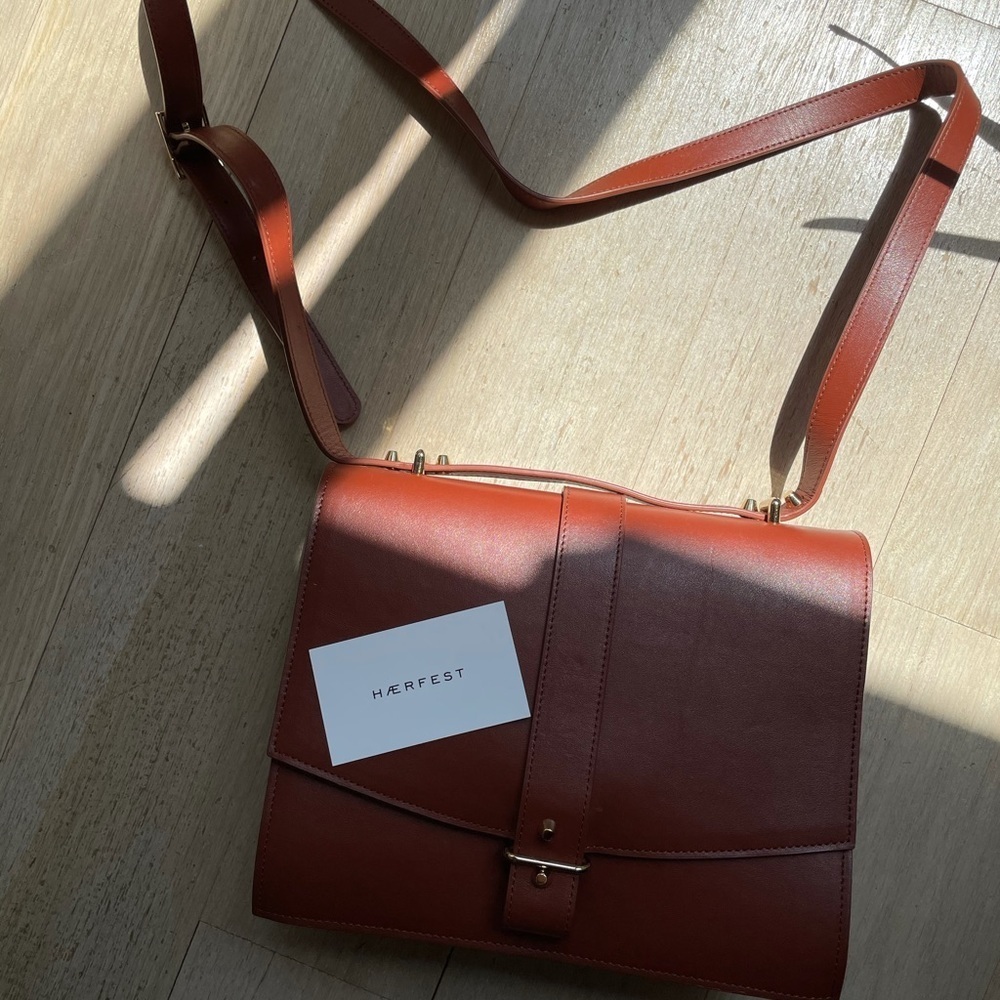 🍂NWT Haerfest Agnes Satchel (Perfect Fall Bag!)